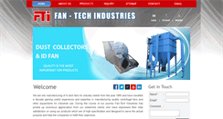 Desktop Screenshot of fantechind.com